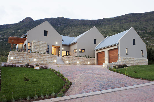 A beautiful, upmarket house with high-end lighting and luxurious finishes and lighting, in Clarens Mountain Estate, nestled against Mount Horab in Clarens, Free State 17
