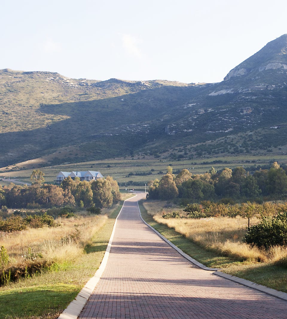 Planned estate roads into the mountains
